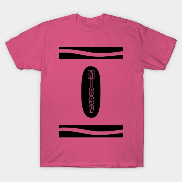 Missy Crayon T-Shirt by ACGraphics